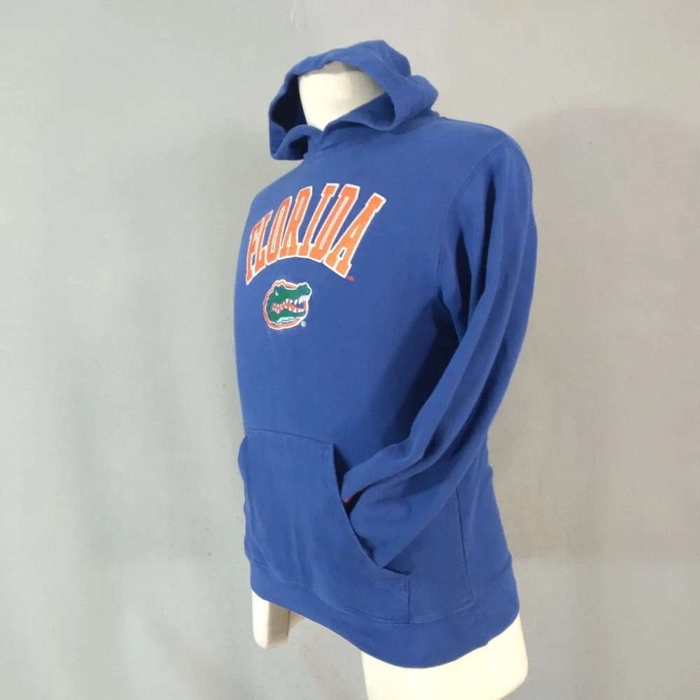 Adidas Florida Gators hoodie sweatshirt sweater youth medium blue embroidered